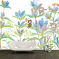 Frendorf | Beer in Bloemen Wanddecoraties Kinderkunst Waterproof Babykamer Wanddecoratie, Op Maat Beschikbaar