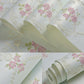 54.2-qm gestickte Blumen Tapete in sanften Farben, Vlies Wanddekoration mit feuchtigkeitsresistentem Design