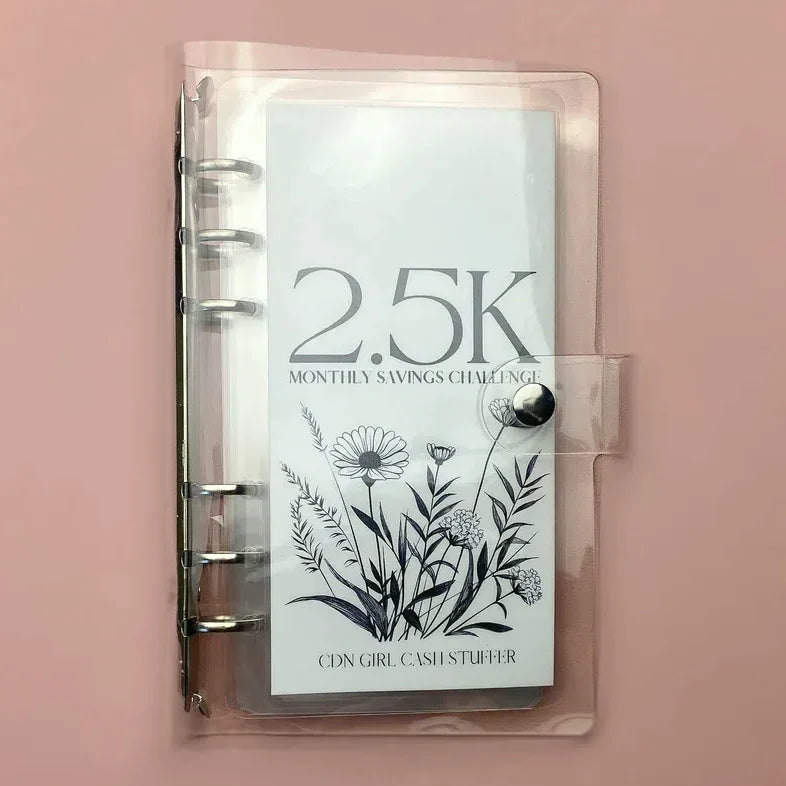 Frendorf | 12-Monats Umschläge Geldspar-Challenge Ordner