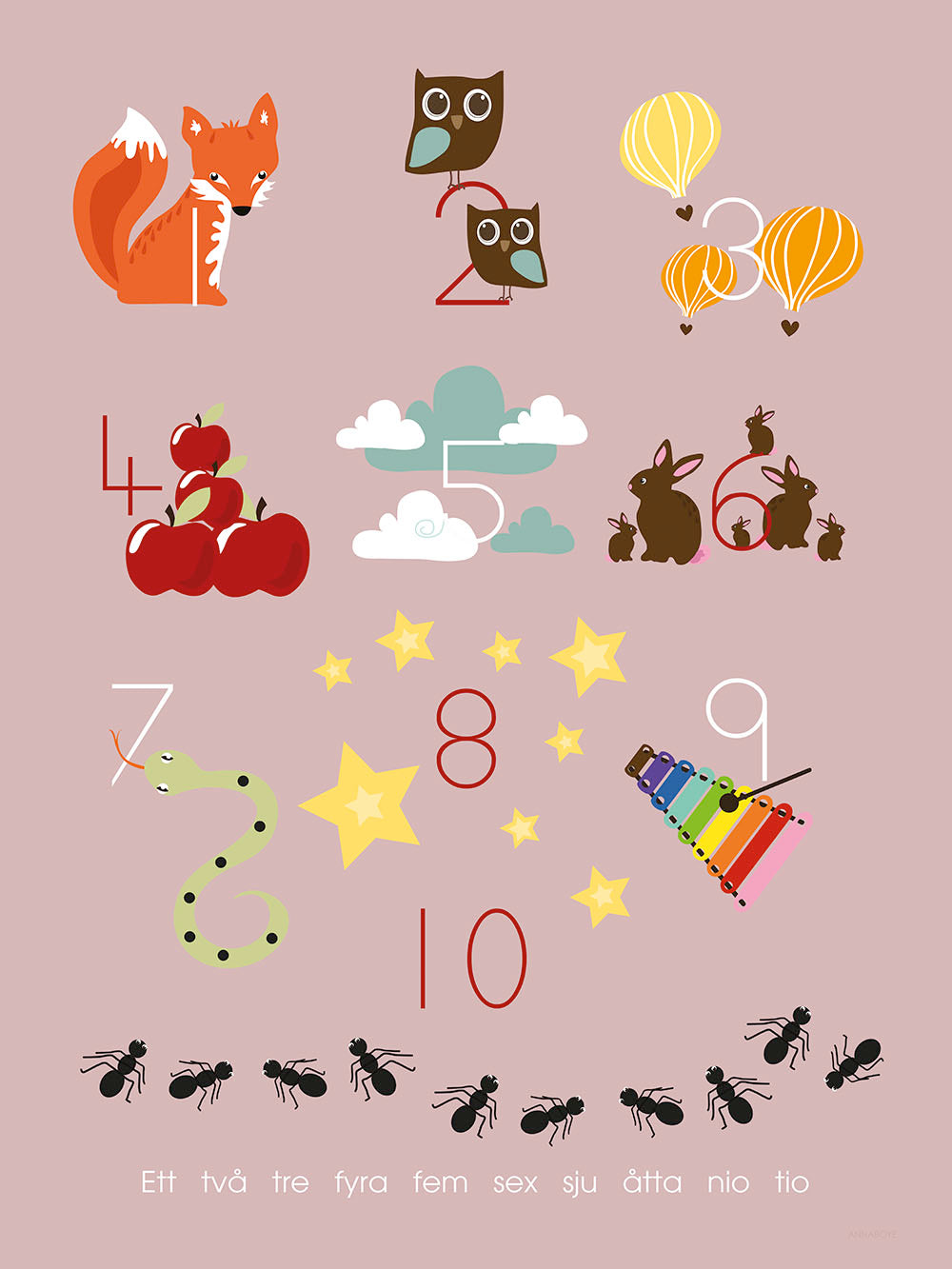 123, Pink