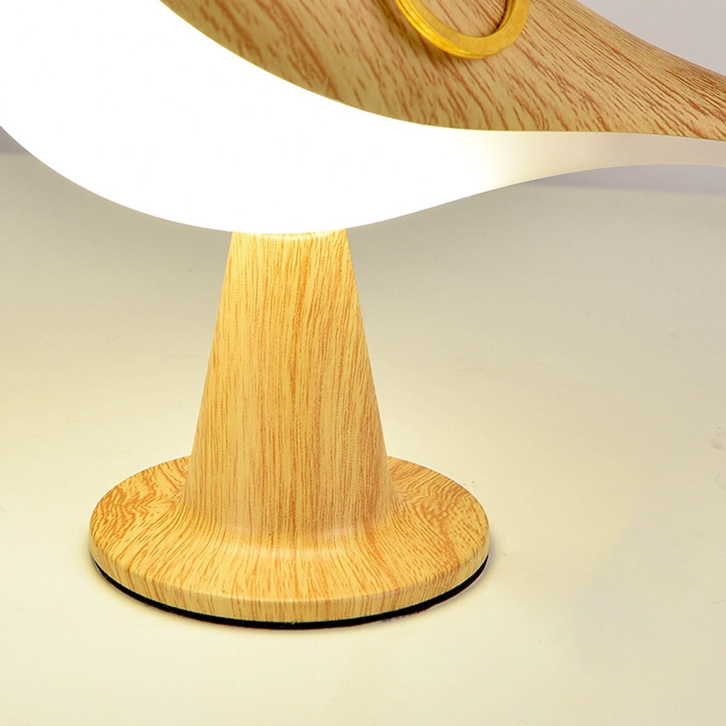 Frendorf | BirdGlow Dekorative Tischleuchte | Stilvolle Designer Lampe | Natürliche Materialien | Exklusive Deko für Zuhause