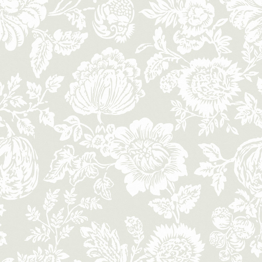 Shabby Chic Tapete von Rachel Ashwell - Stipple - Salbei