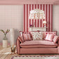 Cath Kidston Tapete - Gemaltes Gingham - Blau