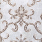 Prägedekorationsfolie, Fleckenresistente Tapete, Europäischer Jacquard Wanddekoration für das Wohnzimmer
