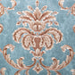 Prägedekorationsfolie, Fleckenresistente Tapete, Europäischer Jacquard Wanddekoration für das Wohnzimmer