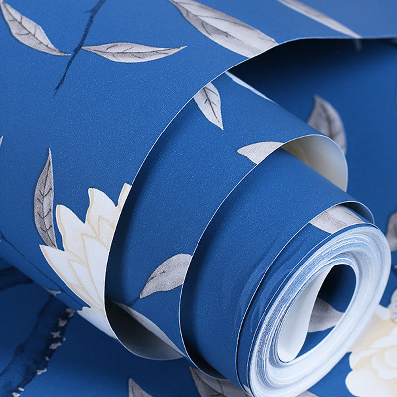Country Peonies Tapetenrolle Papier Feuchtigkeitsbeständig Helle Farbe Wandverkleidung für Wohnzimmer