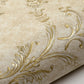Prägedruck Softfarbe Tapete Vintage Stil Jacquard Wandkunst für Schlafzimmer, 33' L x 20.5" W