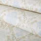 Gitterwerk Jacquard Tapete Antik 3D-geprägte Wandbekleidung in sanfter Farbe für Akzentwand