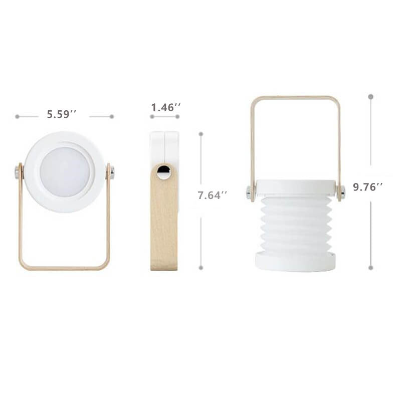 Laterne Lampe Nachtlicht Kreative faltbare tragbare LED Tischlampe