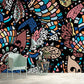Frendorf | Bohemia Abstract Butterfly Wandmalerei Mehrfarbig Feuchtigkeitsbeständige Wanddekoration für das Schlafzimmer