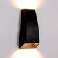 Frendorf | Schwarz/Grau Geometrische Wand Sconce Lampe Moderne Stil LED Aluminium Wandlicht Leuchte in Weiß/Warm Licht