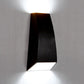 Frendorf | Schwarz/Grau Geometrische Wand Sconce Lampe Moderne Stil LED Aluminium Wandlicht Leuchte in Weiß/Warm Licht