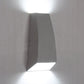 Frendorf | Schwarz/Grau Geometrische Wand Sconce Lampe Moderne Stil LED Aluminium Wandlicht Leuchte in Weiß/Warm Licht