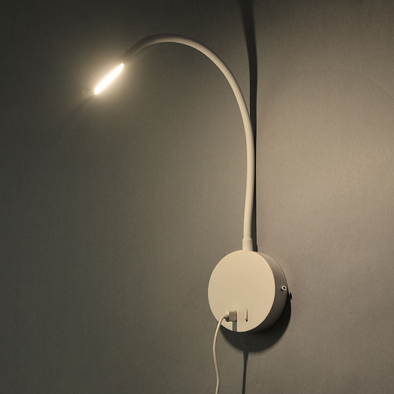 Frendorf | LumaFlex USB LED-Wandleuchte | Wiederaufladbar | Flexibler Silikon-Spot | Leselampe | Modernes Design