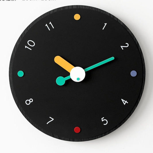 Künstlerische Minimalistische Stille Wand Dekorative Uhr