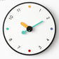 Künstlerische Minimalistische Stille Wand Dekorative Uhr