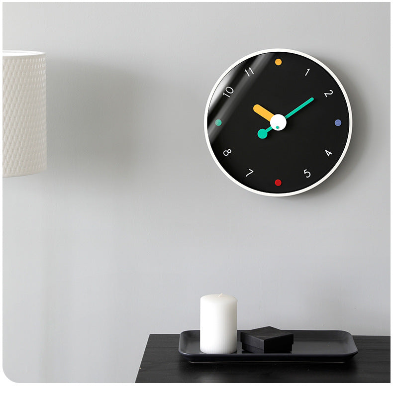 Künstlerische Minimalistische Stille Wand Dekorative Uhr