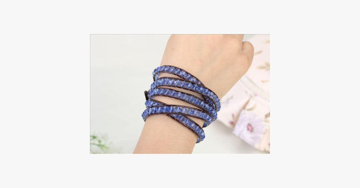 Frendorf | Blaue Dreh Vintage Armband