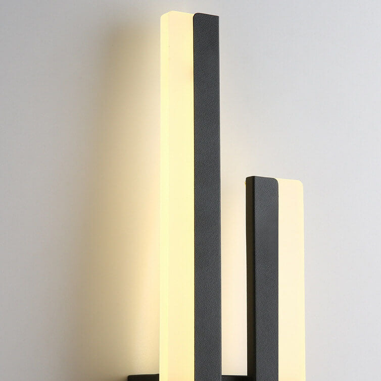 Frendorf | LuxLine Moderne LED Wandlampe | Minimalistisches Design | Eisen & Acryl | Dimmbares Licht