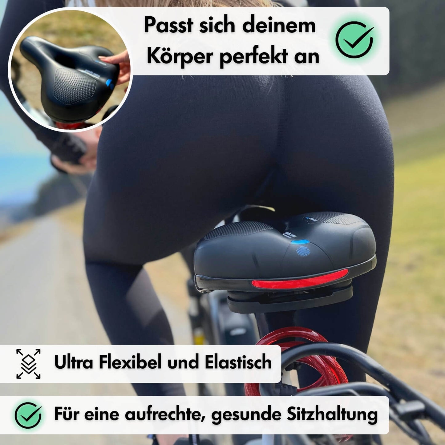 Frendorf | CloudComfort Pro – Endlich Schmerzfrei Radfahren
