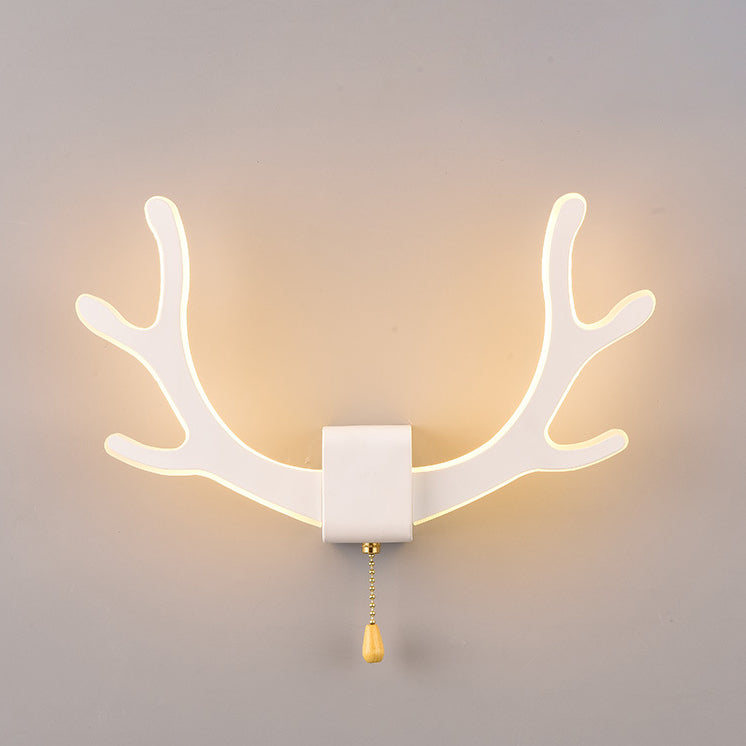 Frendorf | LumiAntler LED Wandleuchte | Nordisches Geweihdesign | Modernes Acryl | Warmes & Kaltes Licht | Kreative Wandlampe