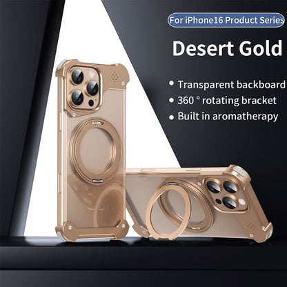 Frendorf | Alloy 360° Rotating Case – Magnetisches Laden & Aromatherapie bereit