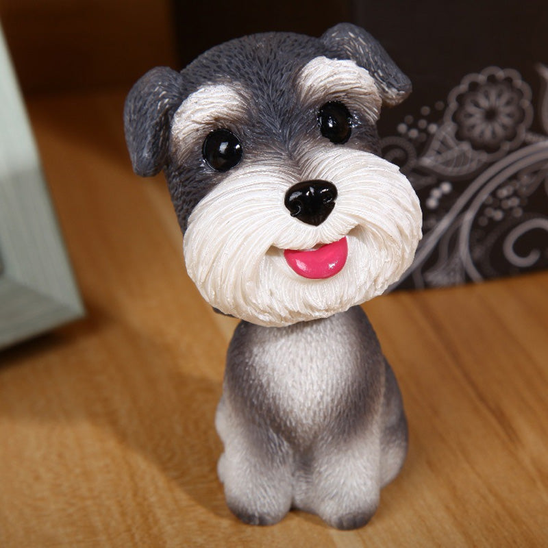 Frendorf | Auto-Innenraum-Dekoration Harz Haustier Hund