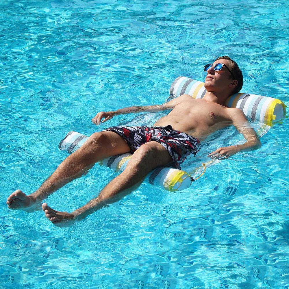 Frendorf | Aufblasbare Poolmatte, Wasser-Hängematte