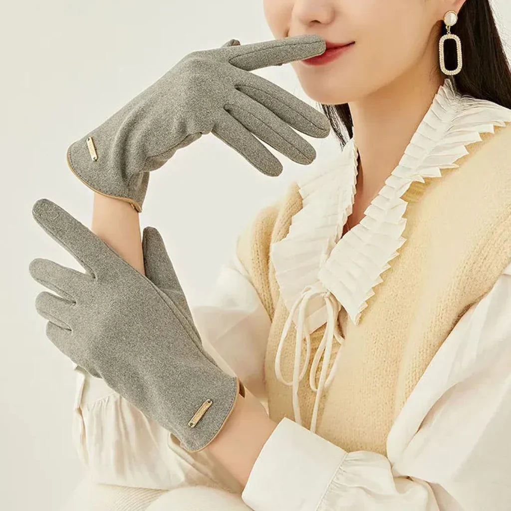 Frendorf | Klassische Wildleder Damen Handschuhe - SuaveTouch