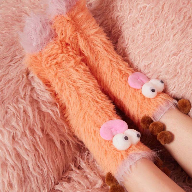 Frendorf | Korallenvelours dreidimensionale originelle Socken