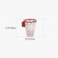 Frendorf | Slamora Kinder Wandleuchte | Basketballkorb Design | Glas & Metall | Art Déco Stil | Schlafzimmerlicht
