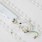 Frendorf | LumaGem Nordic LED Deckenleuchte | Diamant-Design | Acryl & Eisen | Dimmbares Licht | Moderne Beleuchtung