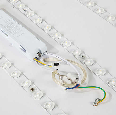 Frendorf | LumaGem Nordic LED Deckenleuchte | Diamant-Design | Acryl & Eisen | Dimmbares Licht | Moderne Beleuchtung