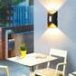 Frendorf | Luxorma ArcLume Außenwandleuchte | Modernes Design | Wasserdicht | Aluminium | LED für Terrassen