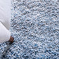 Frendorf | Velviona Gradient Shaggy Teppich | Weicher Hochflorteppich | Modernes Farbverlauf-Design