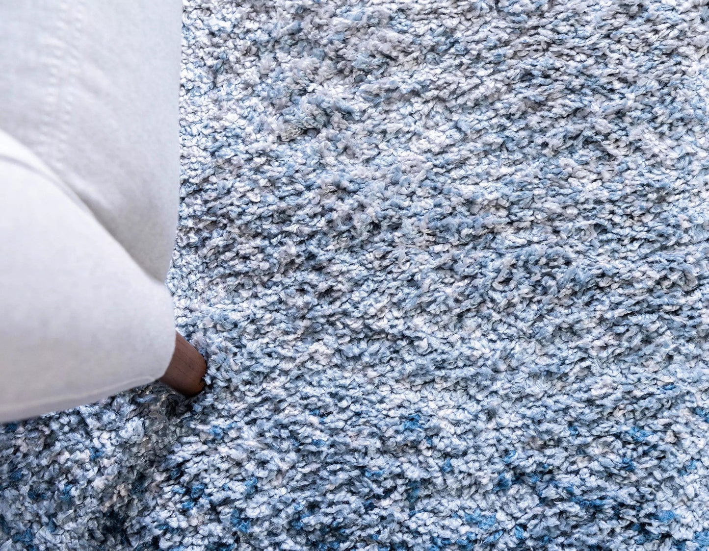 Frendorf | Velviona Gradient Shaggy Teppich | Weicher Hochflorteppich | Modernes Farbverlauf-Design