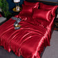 Frendorf | Luxe Uni-Satin-Bettbezug - SilkSerenity