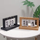 Frendorf | Dutch Teak Holz Schreibtischkalender