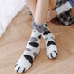 Frendorf | Warme, weiche Socken mit Katzenpfoten