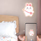 Kreative Cartoon-Hase-Einhorn-Kinder-LED-Wandlampe