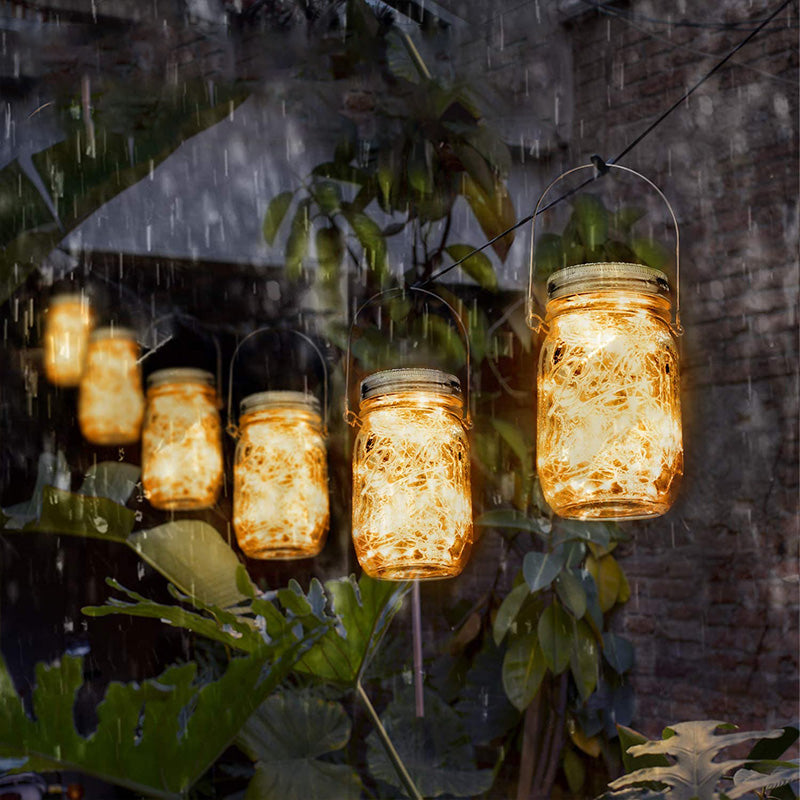 Frendorf | 6-Pack Mason Jar Solarlichter