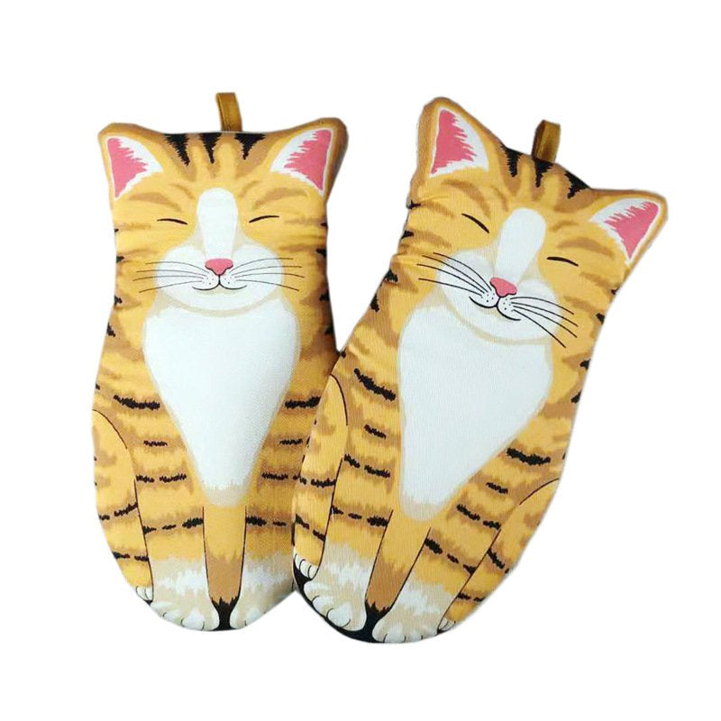 Frendorf | Süße Katzenpfoten Ofenhandschuhe