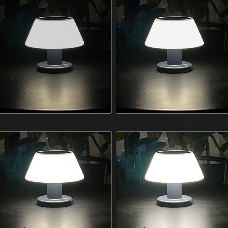 Modern Minimalist Wasserdicht Solar Pilz ABS PC LED Außenlicht Für Garten