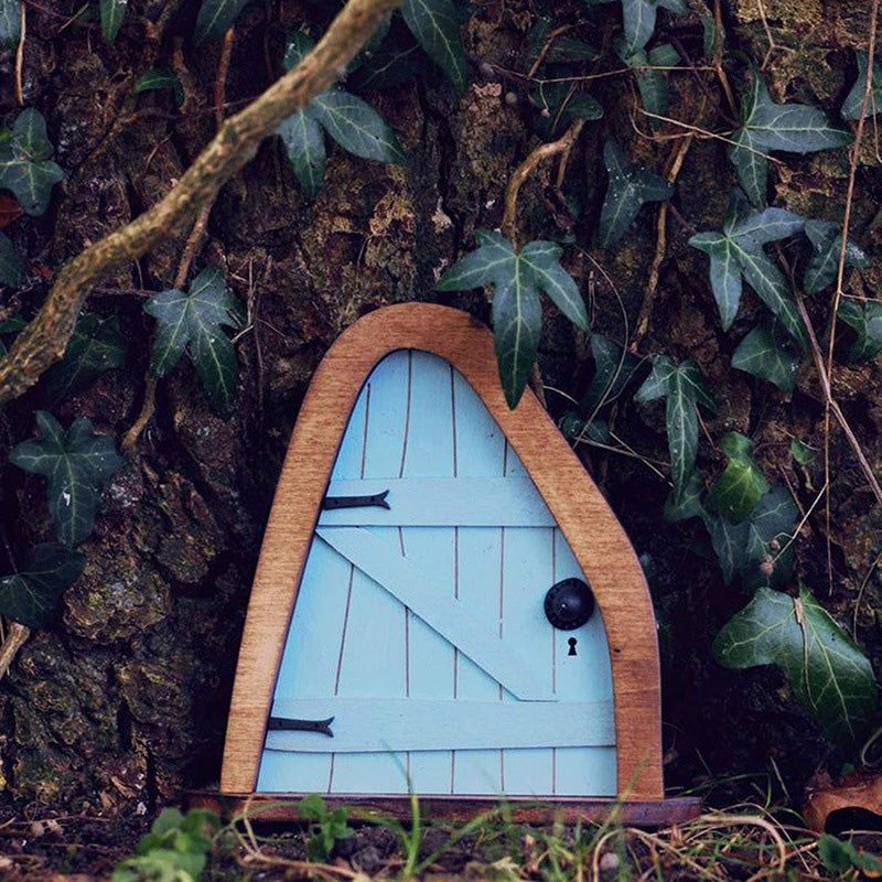 Frendorf | FairyHaven Mini-Elfentür | Märchenhafte Dekoration | Fantasievolle Szenen für Zuhause