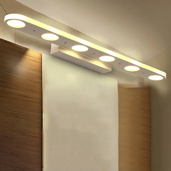 Frendorf | Ovalux BrightLine LED Wandleuchte | Modernes Design | Acryl-Optik | 4/6-flammig | Dimmbar