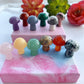 Frendorf | 12pc Natürliche Kristall Mini Pilz Geschenkbox