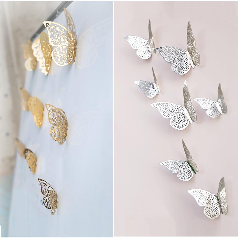 Frendorf | ButterflyGlow 3D Schmetterlings-Dekoration | Wanddeko | Frühling & Sommer | Klassisch & Modern