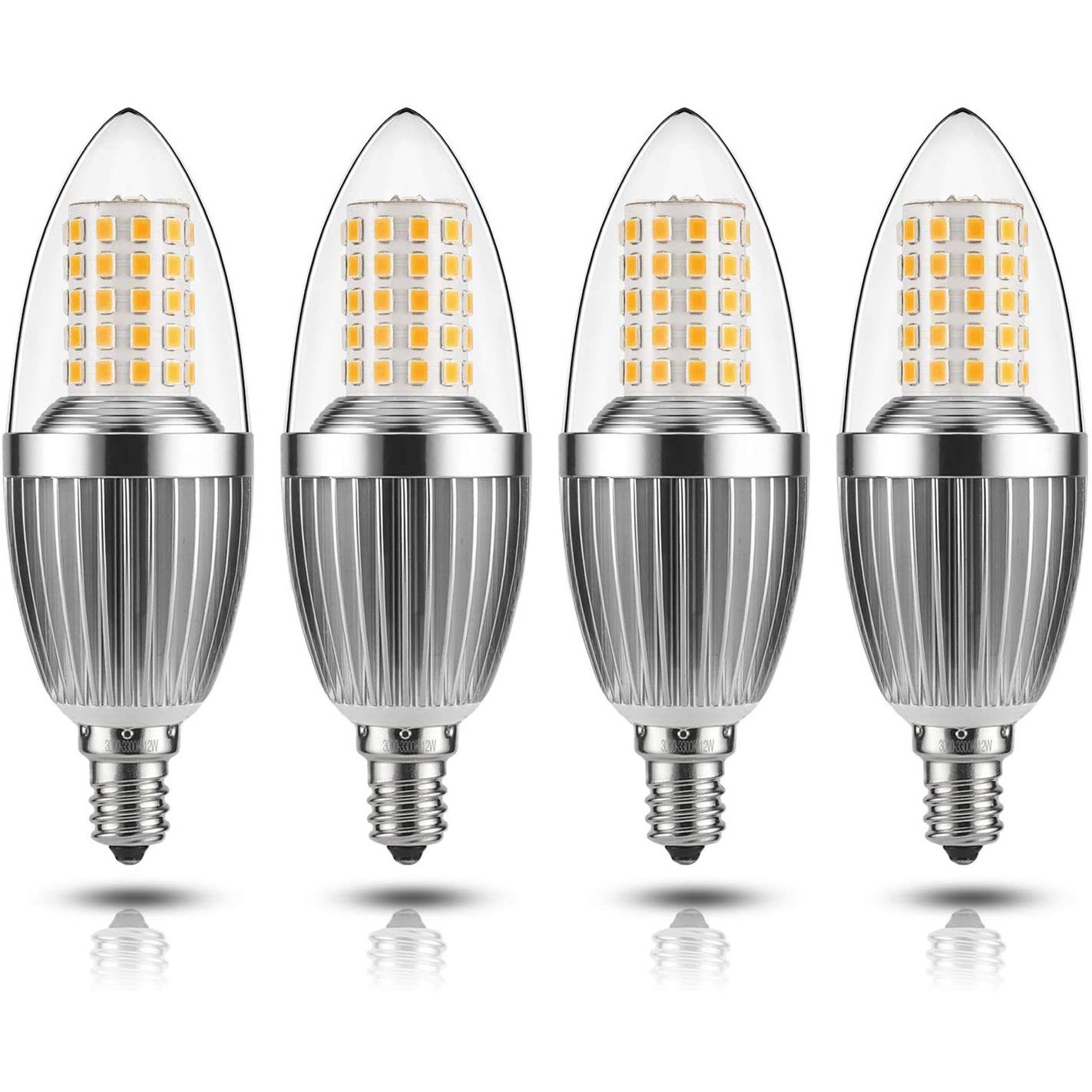 Frendorf | 12W LED Leuchterbirne Nicht Dimmbar 100-Watt Glühbirnen Äquivalent