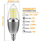 Frendorf | 12W LED Leuchterbirne Nicht Dimmbar 100-Watt Glühbirnen Äquivalent