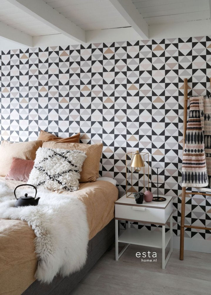 Frendorf | Geometrische Vlies-Tapete 139094, Scandi cool, Esta